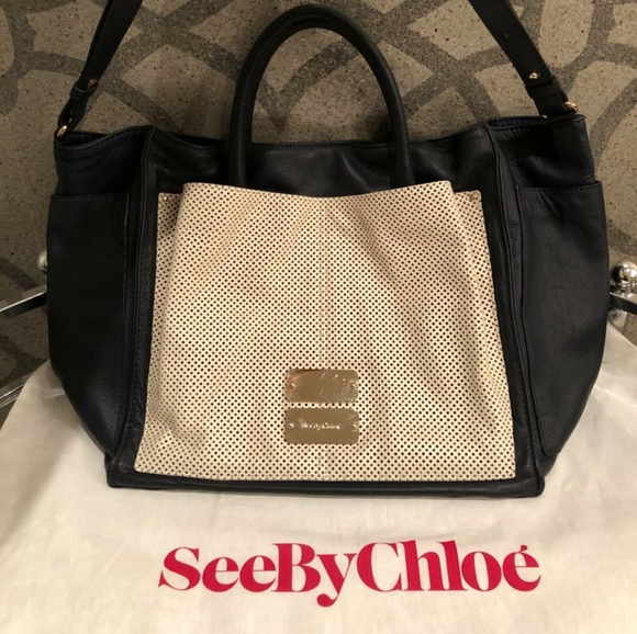 SOLD SeeBy CHLOE leather bag - Picture 1 of 6